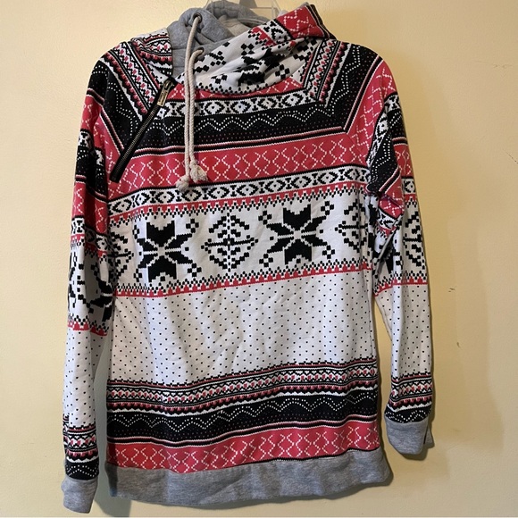 Ampersand avenue boutique double hoodie size large - Picture 1 of 4